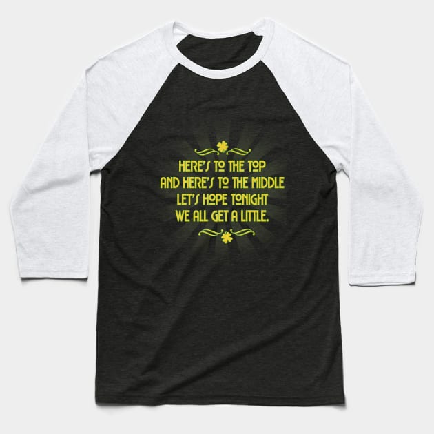 Irish quote Baseball T-Shirt by richhwalsh